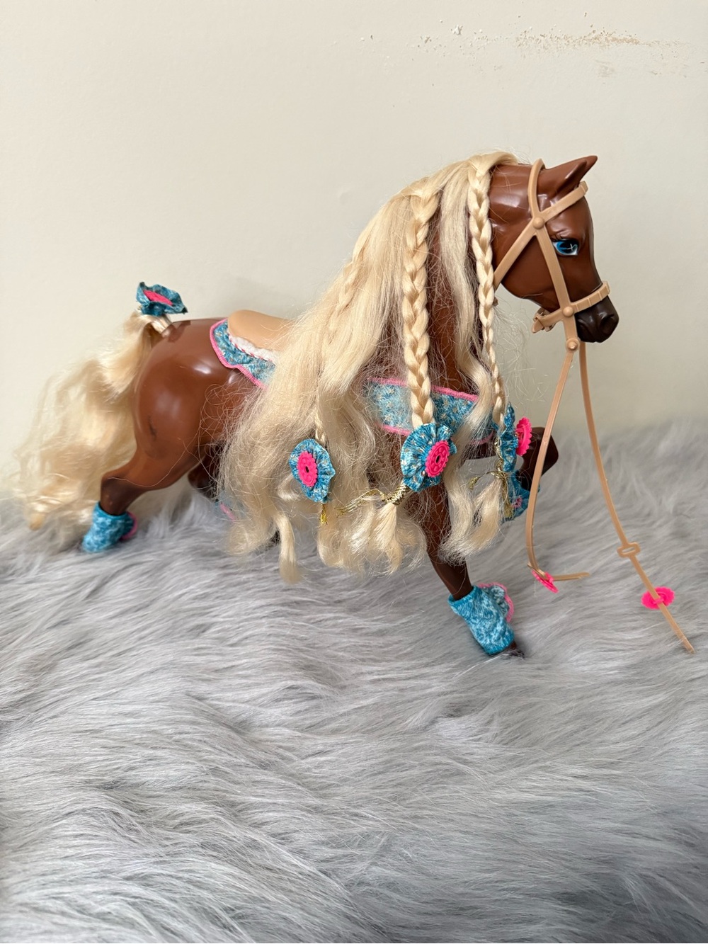 Vintage 1991 Barbie STAR STEPPER Dream Horse Mattel